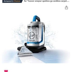 Hoover portable spot cleaner